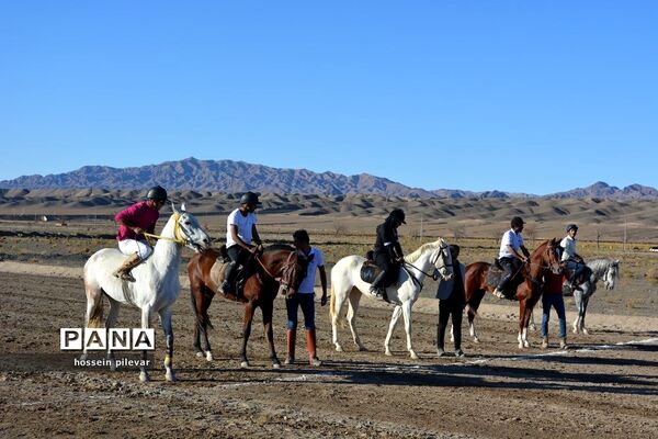 برگزاری مسابقات اسب سواری در شهرستان بیرجند