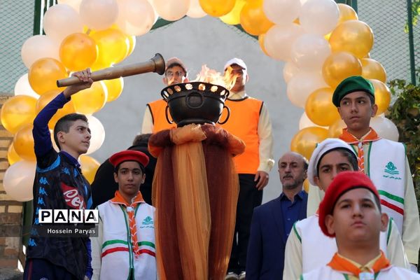 آیین افتتاحیه کشوری ششمین دوره المپیاد ورزشی درون مدرسه‌ای