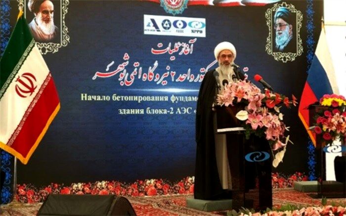 بتن‌ریزی واحد ۲ نیروگاه اتمی بوشهر بهترین پاسخ به بدعهدی آمریکا