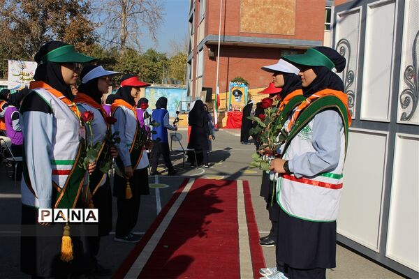 آیین متمرکزششمین دوره المپیادورزشی درون مدرسه‌ای در استان  البرز
