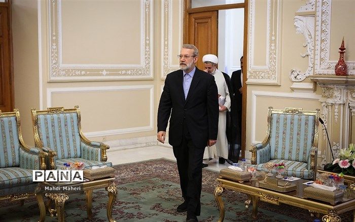 لاریجانی: هدف آمریکا به هم ریختن امنیت و آتش زدن منافع ایران است