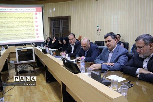 هشتمین نشست شورای آموزش و پرورش استان یزد