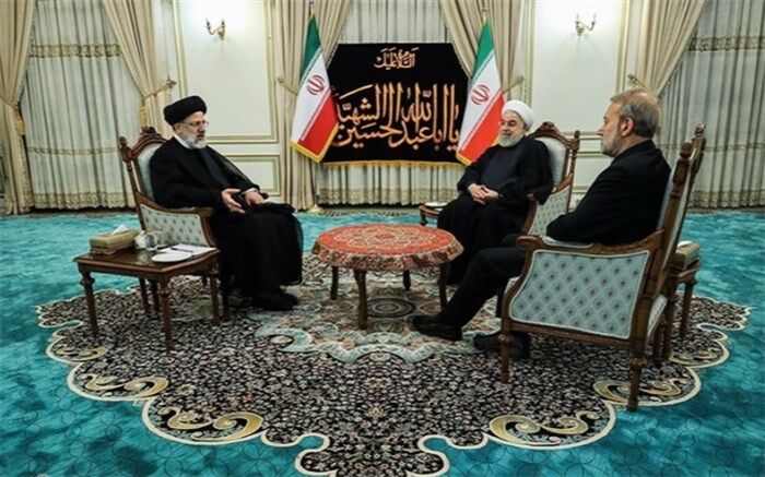 درخواست فراکسیون امید از لاریجانی: روحانی و رئیسی به مجلس بیایند
