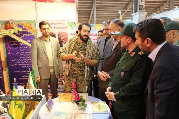 افتتاح نمایشگاه دستاوردهای ۴۰ ساله بسیج در آذربایجان غربی