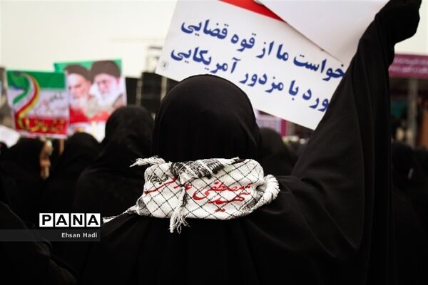 راهپیمایی مردم مشهد در محکومیت اقدامات اخیر آشوب طلبان