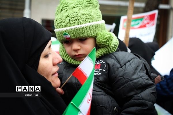 راهپیمایی مردم مشهد در محکومیت اقدامات اخیر آشوب طلبان