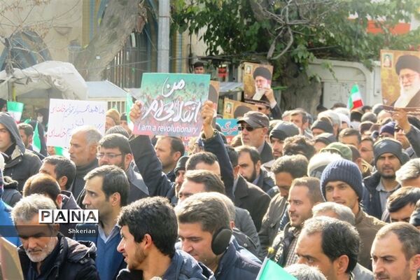 برگزاری راهپیمای اقتدار و امنیت در بجنورد