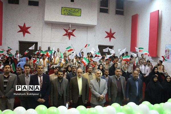 آئین افتتاح رسمی فعالیت‌های سازمان دانش‌آموزی درمدارس