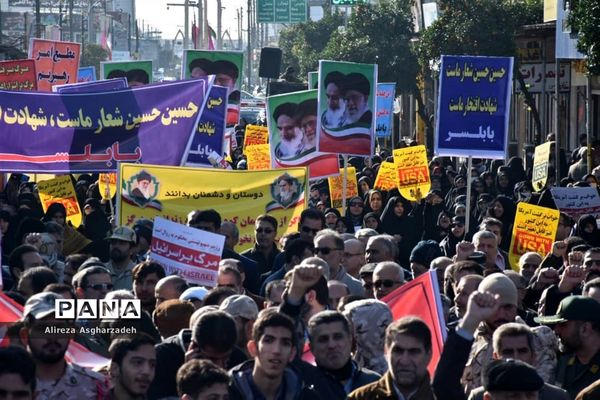 راهپیمایی امنیت و اقتداردر بابلسر