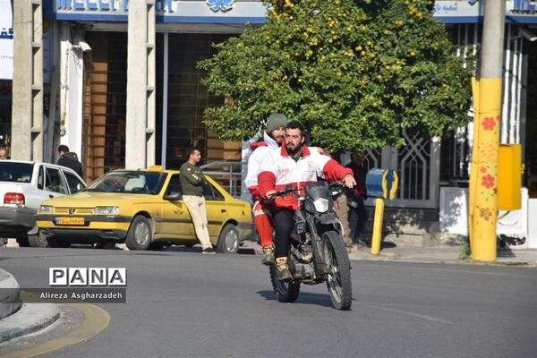 راهپیمایی امنیت و اقتداردر بابلسر