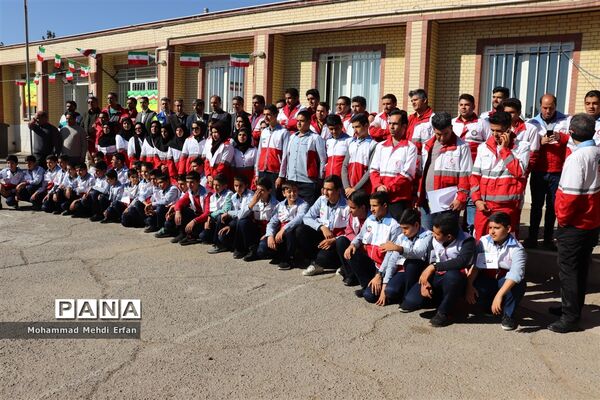 برگزاری مانور زلزله در آباده