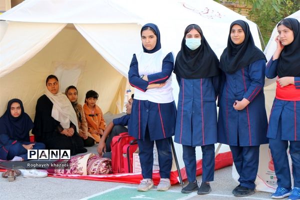 بیست و یکمین مانور سراسری زلزله در بوشهر