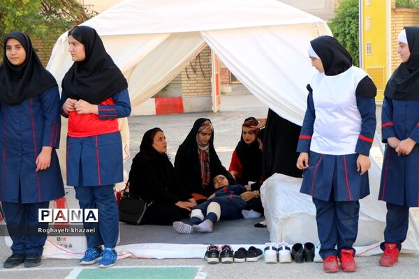 بیست و یکمین مانور سراسری زلزله در بوشهر