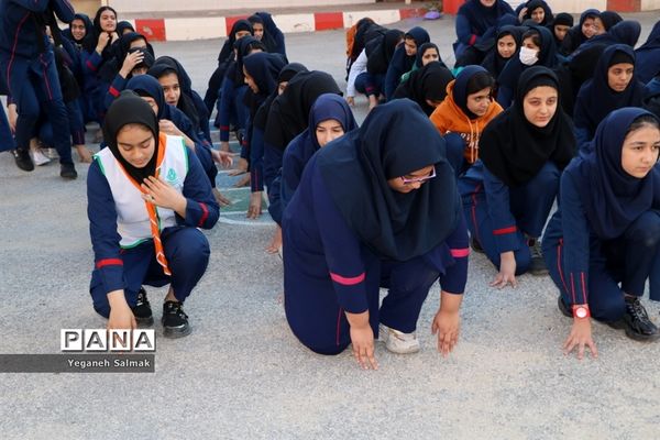بیست و یکمین مانور سراسری زلزله در بوشهر