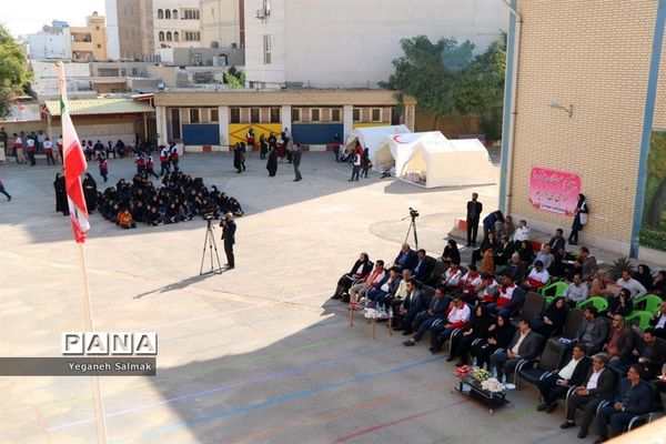 بیست و یکمین مانور سراسری زلزله در بوشهر