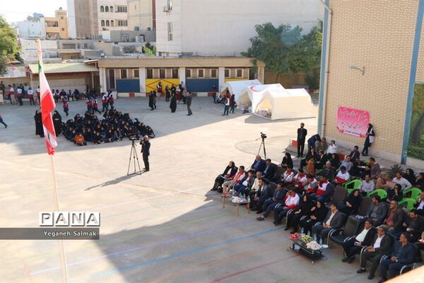 بیست و یکمین مانور سراسری زلزله در بوشهر