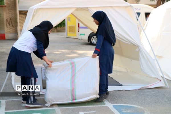 بیست و یکمین مانور سراسری زلزله در بوشهر