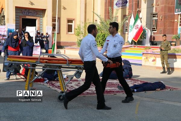 بیست و یکمین مانور سراسری زلزله در بوشهر