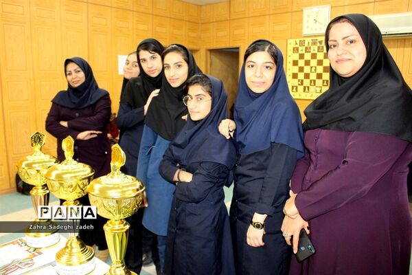 مسابقات شطرنج مقطع متوسطه دوم دختران استان بوشهر