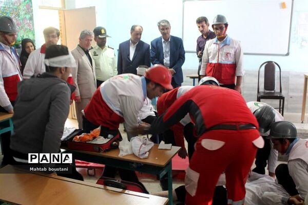 بیست و یکمین مانور سراسری زلزله در برازجان