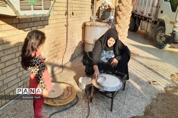 حال وهوای زندگی روستاییان شهرستان حمیدیه درفصل پاییز