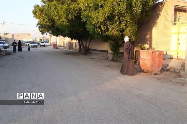 حال وهوای زندگی روستاییان شهرستان حمیدیه درفصل پاییز