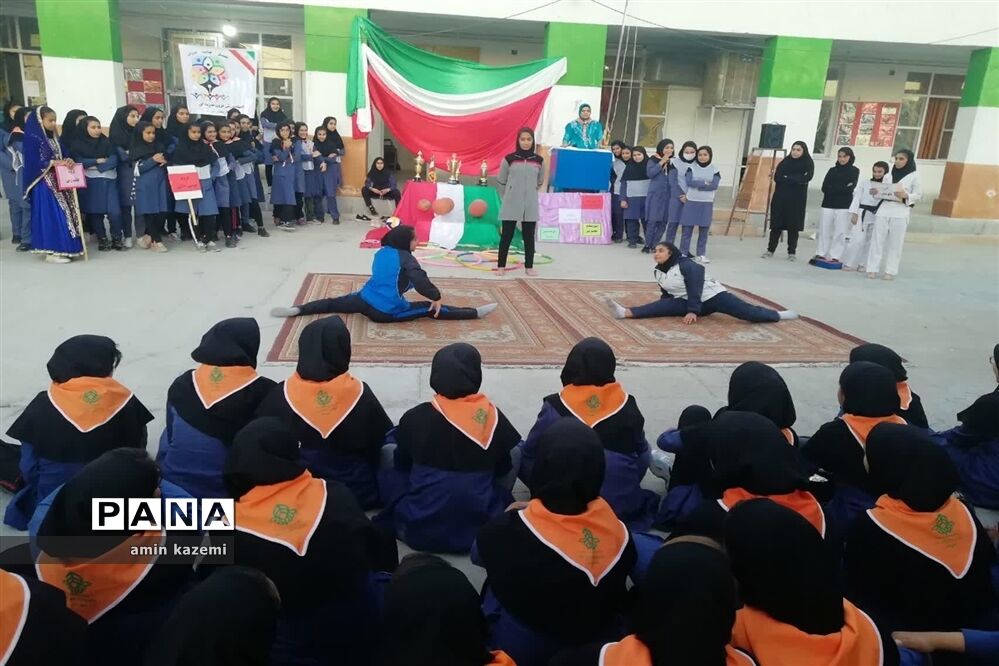المپیاد ورزشی درون مدرسه ای آموزشگاه هفتم تیر داراب