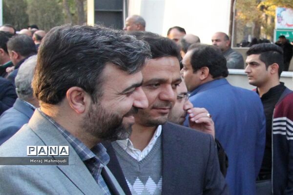 مراسم خاکسپاری مادر نماینده شهرقدس در مجلس شورای اسلامی