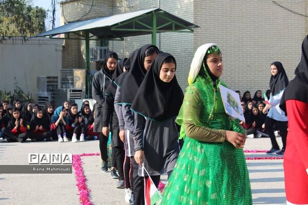 برگزاری المپیاد ورزشی درون مدرسه ای در گله‌دار