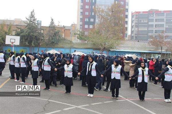 مراسم متمرکز استانی بیست و یکمین مانور زلزله و ایمنی در مدارس
