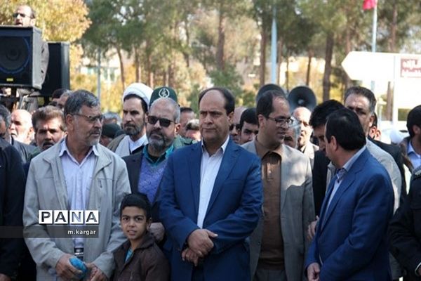 راهپیمایی حمایت از اقتدار و امنیت درابرکوه