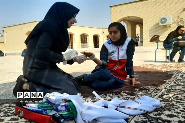 آموزش امداد ونجات در گله‌دار