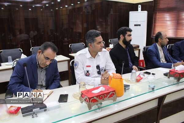 نشست کمیته استانی مانور سراسری زلزله استان بوشهر