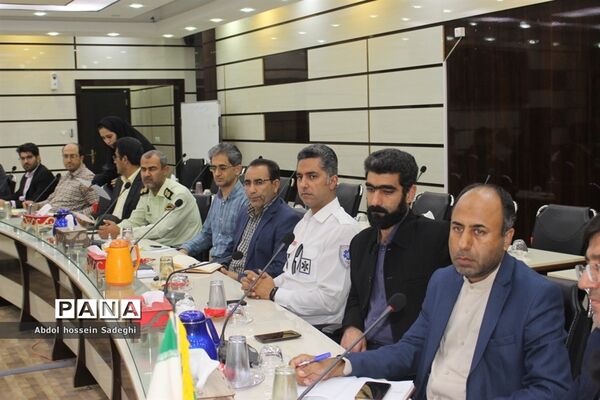 نشست کمیته استانی مانور سراسری زلزله استان بوشهر