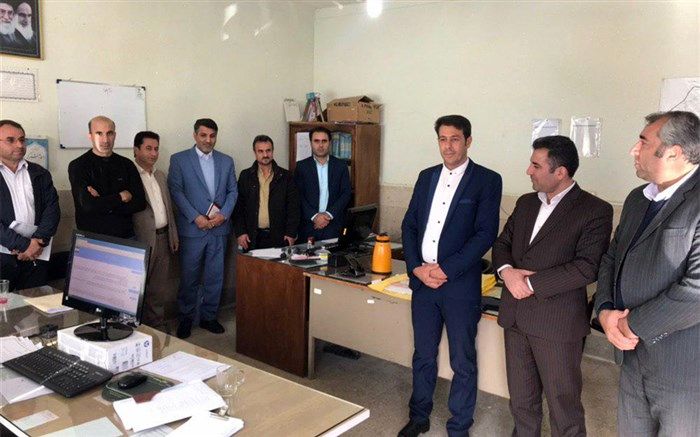 بازدید مدیرکل آموزش و پرورش استان از بخش‌های مختلف اداره آموزش و پرورش شهرستان طارم