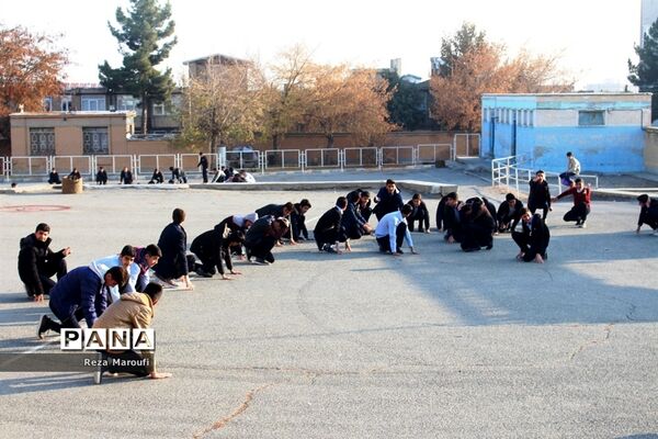 پیش مانور سراسری زلزله در ارومیه