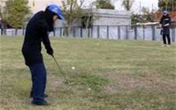 یک بانو در راس هیات گلف گیلان