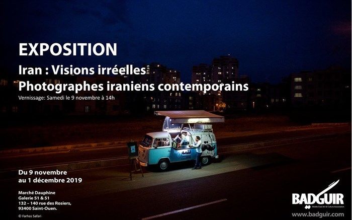 عکاس قزوینی با 3 اثر در نمایشگاه پاریس