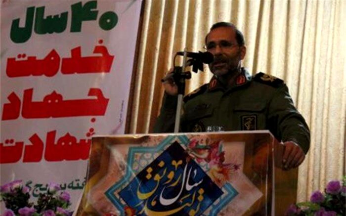 جانشین قرارگاه ثامن الائمه نیروی زمینی سپاه در جمع بسیجیان قاین: افتخار بسیجی بودن را با هیچ چیز عوض نکنید