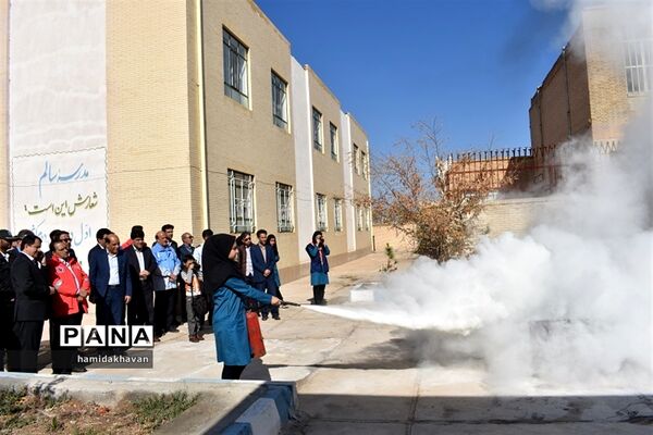 بیست و یکمین مانور سراسری زلزله در بهاباد