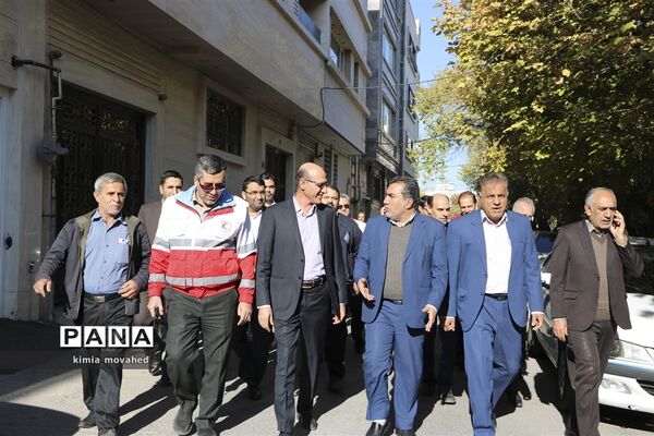 بیست و یکمین مانور سراسری زلزله در شیراز