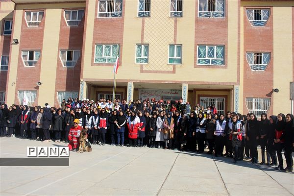 بیست و یکمین مانور سراسری زلزله (مدرسه ایمن- جلسه تاب آور)