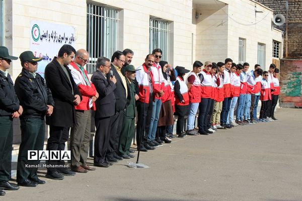 بیست و یکمین مانور سراسری زلزله و ایمنی در دبیرستان سید مرتضی محلات