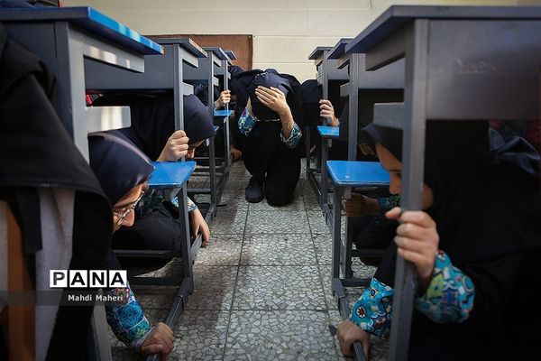 بیست و یکمین مانور زلزله و ایمنی