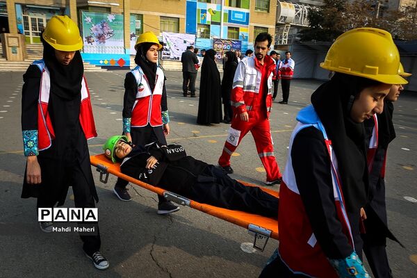 بیست و یکمین مانور زلزله و ایمنی