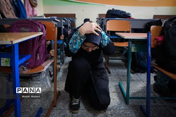 بیست و یکمین مانور زلزله و ایمنی