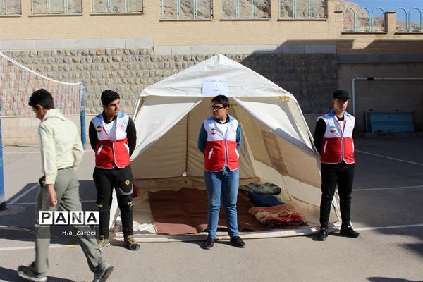 بیست و یکمین مانور سراسری زلزله در استان اصفهان