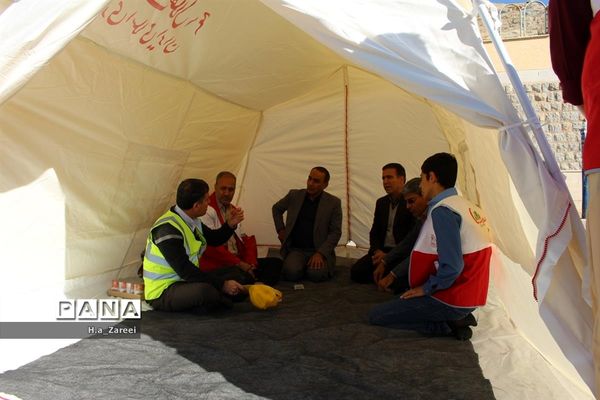 بیست و یکمین مانور سراسری زلزله در استان اصفهان