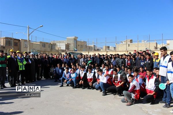 بیست و یکمین مانور سراسری زلزله در استان اصفهان