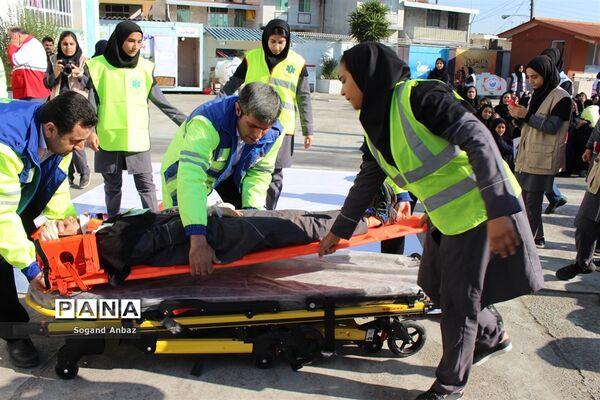 بیست و یکمین مانور زلزله و ایمنی در مرکز مازندران